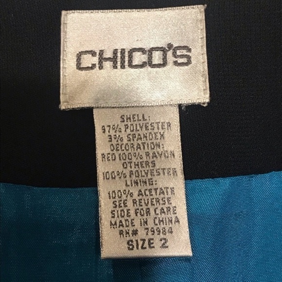 CHICO’S Vintage Tapestry Embroidered Vest - Picture 7 of 8